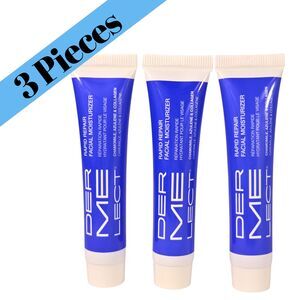 Lot of 3 Dermelect Rapid Repair Facial Moisturizer 3 X 0.5 fl oz/15ml Travel New